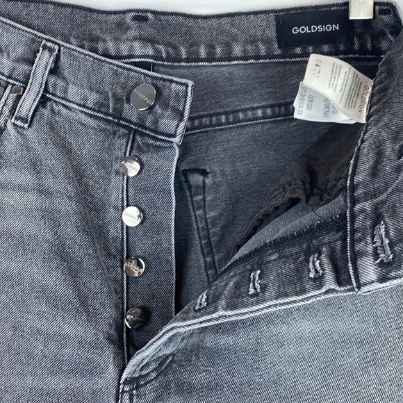 Goldsign • The High Rise Slim Jean with Button Fly - Picture 7 of 11